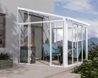 Pergola Chiusa in Alluminio San Remo 3X3 m Bianco