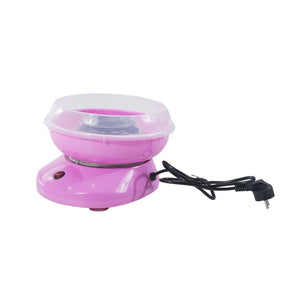 Macchina per Zucchero Filato 450W in Acciaio Inox Rosa