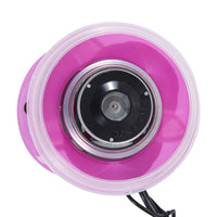 Macchina per Zucchero Filato 450W in Acciaio Inox Rosa