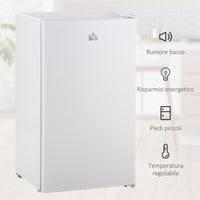 EASYCOMFORT  Frigo Portatile 91L con Termostato Regolabile, Scaffali a Parete, Ripiani e 1 Cassetto, 47.5x44.2x84 cm