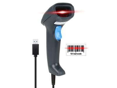 Barcode scanner laser 1d usb - HBCS1D10U