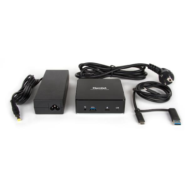 Docking doppia interfaccia usb-c e usb-a, pd 85w - HDKC-PD8000