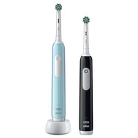 Oral-b pro 1 pro1crsduo spazzolino elettrico adulto spazzolino rotante-oscillante nero, turchese, bianco - PRO 1 3DW BK TQ