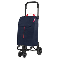 Carrello spesa gimi 169326 twin new blu