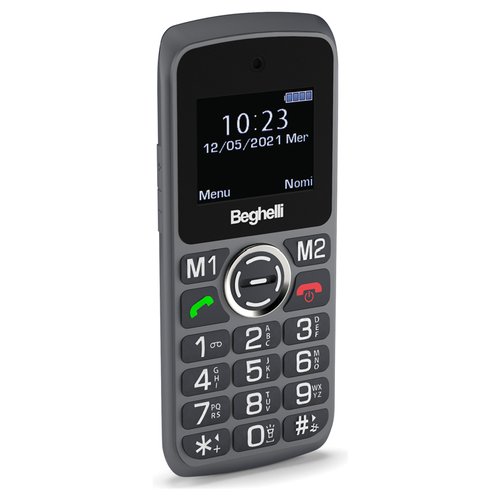 Cellulare beghelli 1130 salvalavita phone slv10 grigio