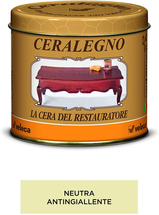 Cera D‘Api In Pasta Ceralegno Per Restauro Da 1lt Neutra Veleca 311