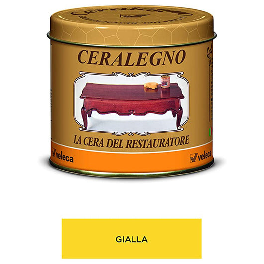 Cera D‘Api In Pasta Ceralegno Per Restauro Da 500ml Gialla Veleca 320