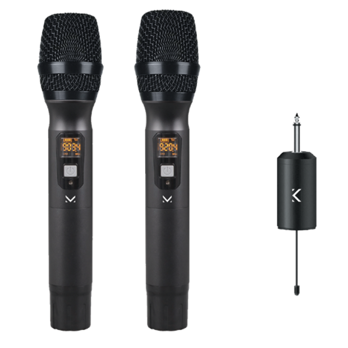 Majestic coppia microfoni wireless uhf - 115720BK