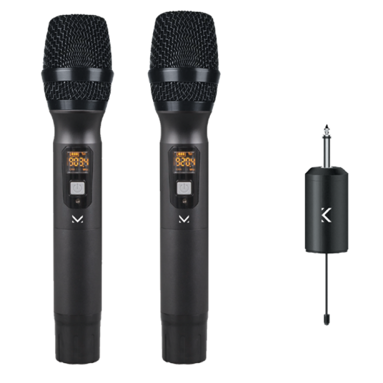 Majestic coppia microfoni wireless uhf - 115720BK