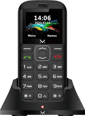 Majestic tlf sileno 28 seniorphone 1.77 ds black - 300128BK