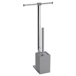 Colonna attrezzata wc gedy ra32 08 rainbow cromo e grigio