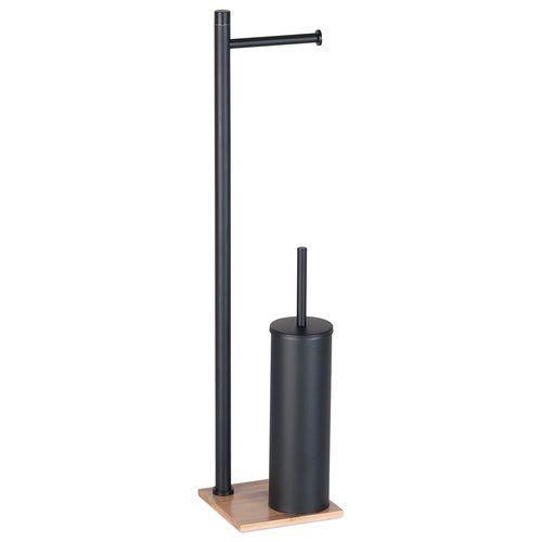 Colonna attrezzata wc gedy ta32 41 tania bamboo e nero