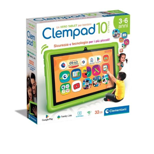 Clementoni clempad 10" 32 gb wi-fi - 16795