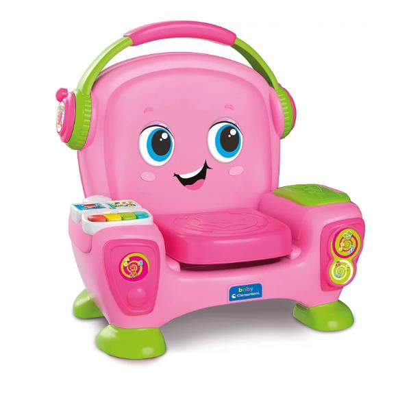 Baby clementoni - poltroncina pink - 17755