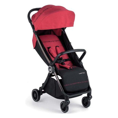 Passeggino 4 ruote cam 826 c144 matic da 0 a 36 mesi rosso e nero