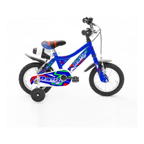 Bicicletta mandelli 120125010 sport one rally con rotelle blu