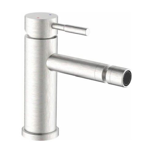 Miscelatore bidet idro bric sacrub1140ac antea spazzolato argento