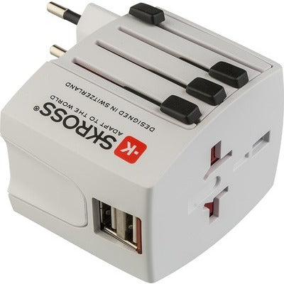 Adattatore da viaggio polypool universale 2 prese usb - PP2209