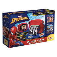 Fotocamera istantanea lisciani 104024 spiderman 3in1 red e blu