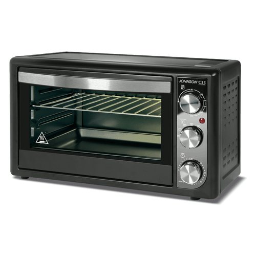 Forno elettrico johnson c35 plus nero nero - 8008523013530