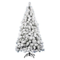 Albero di natale d. 93 x h. 180 cm saint moritz verde innevato - 8009534004333