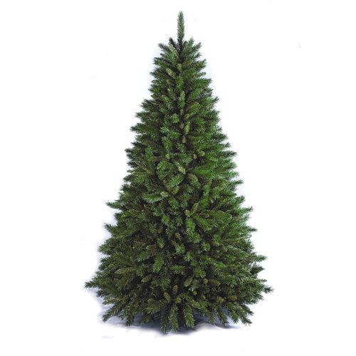 Albero di natale d. 1,29 x h. 2,1 m civetta verde - 8009534006443