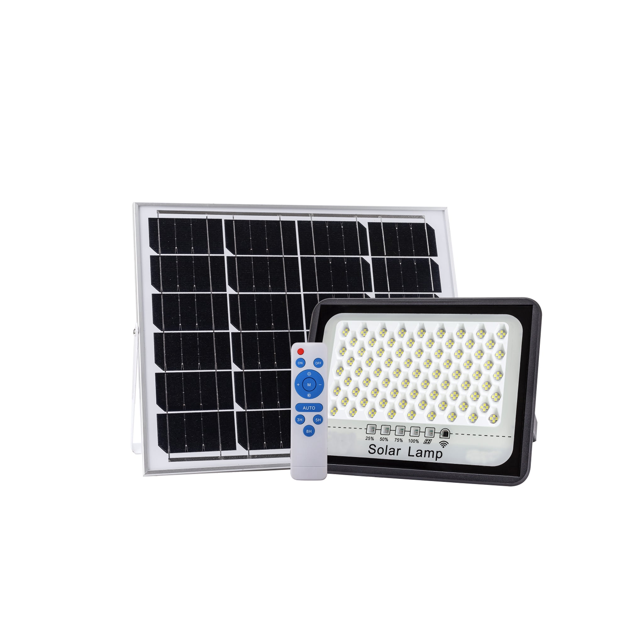 Faretto Led 300W Ad Energia Solare Con Sensore Crepuscolare  - 62320