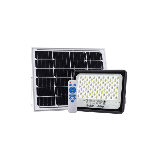 Faretto Led 100W Ad Energia Solare Con Sensore Crepuscolare - 62318