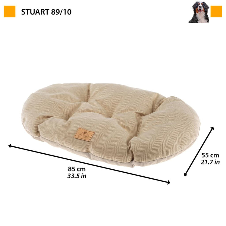 Ferplast Cuscino per Cani e Gatti Stuart 89/10 Beige