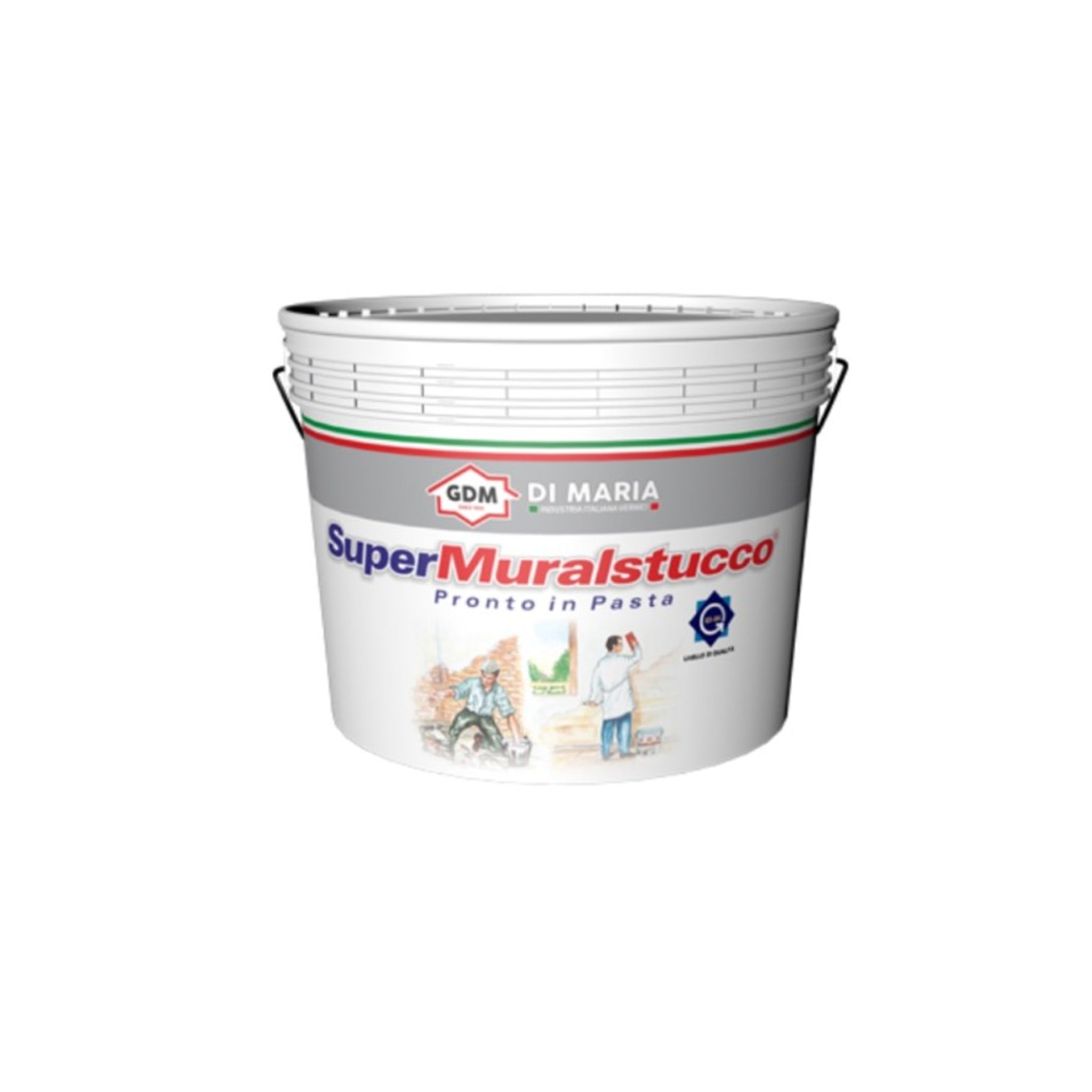 Supermuralstucco In Pasta Pronto Stucco Preparato Da 20Kg