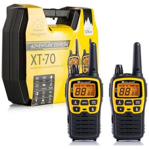 Midland xt70 adventure ricetrasmittente 93 canali 433.075 - 446.09375 mhz nero, giallo - C1180.01