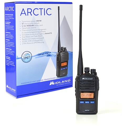 Ricetrasmit.arctic marino vhf c1240