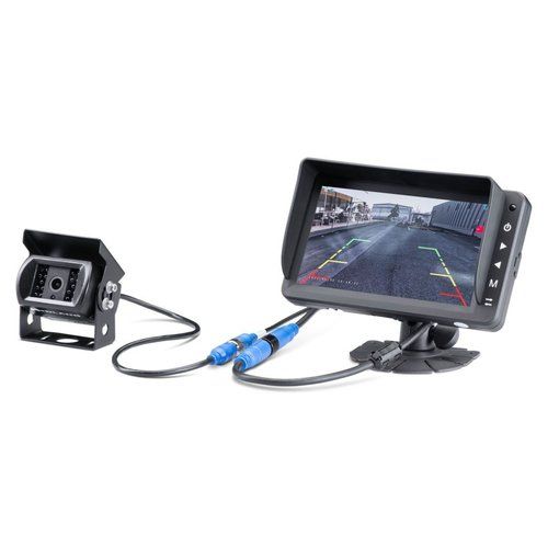 Dash cam e monitor midland c1617 truck guardian wired black black