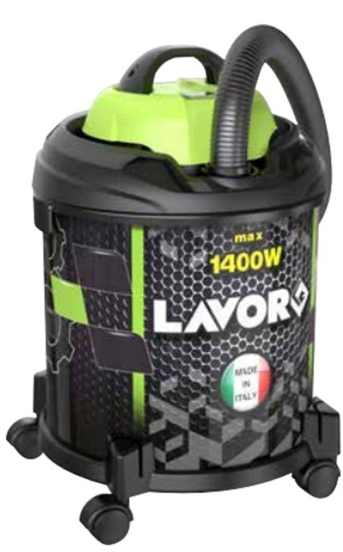 Lavor aspirapolvere / liquidi joker 1400 s - 1200 w (max1400 w) - 180 mbar / 18 kpa - 40 l / s - 20 l