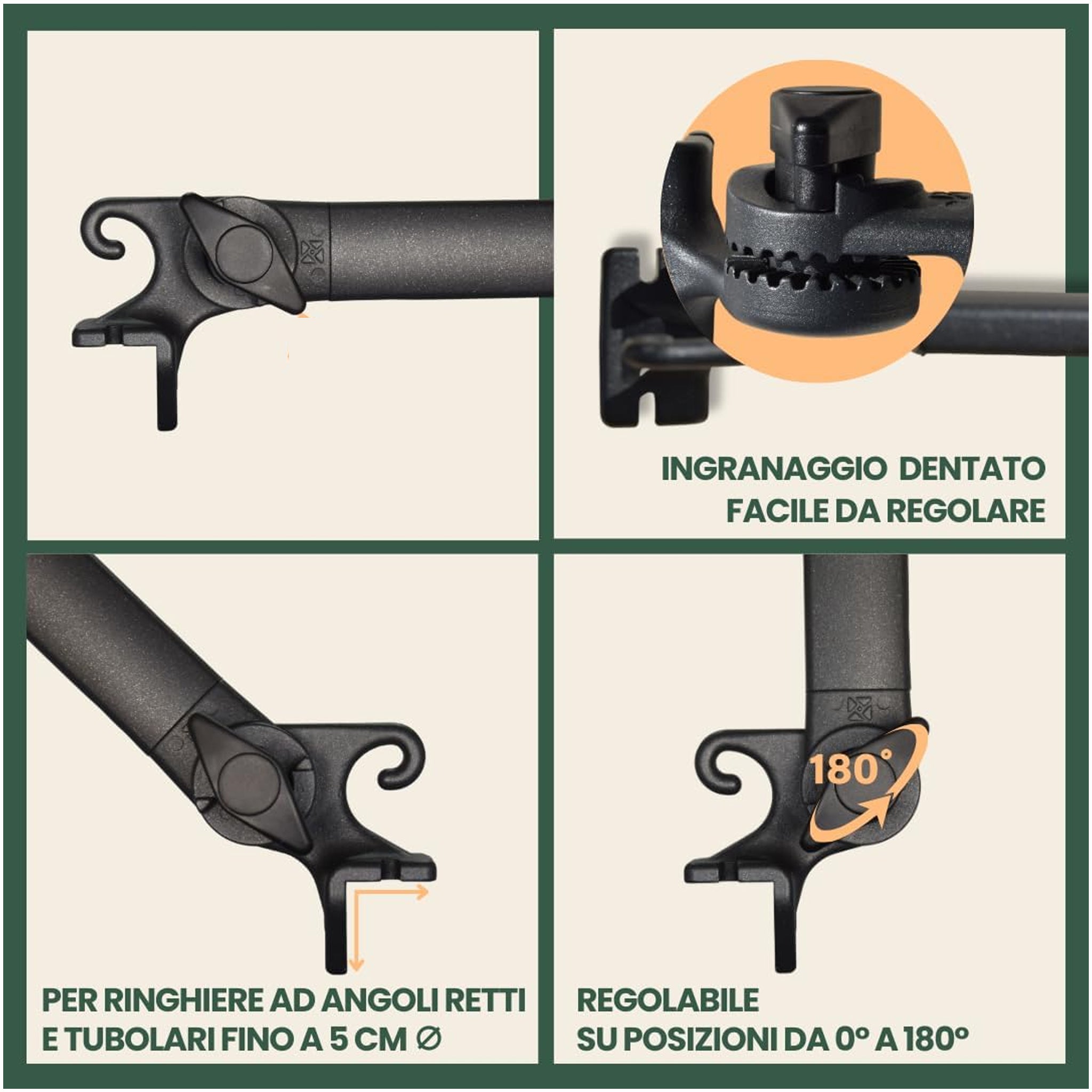 Tenda Da Sole A Caduta 2mt X 2,50mt Con Bracci Regolabili - Gialla e Grigia