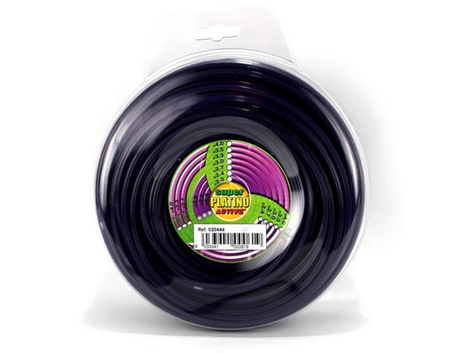 filo quadrato per decespugliatore platino col. viola mm. 3,3x45 mt. (gr. 500) vit46085