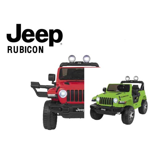 Auto elettrica globo 40432 spidko jeep rubicon r/c lime