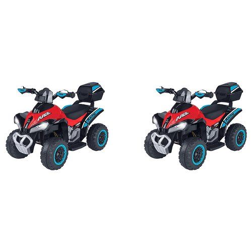 Moto elettrica globo 41340 spidko quad 6v rosso