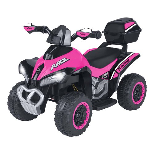 Moto elettrica globo 41719 quad 6v rosa