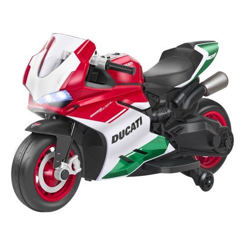 Moto elettrica globo 42037 espidko ducati 1299 panigale 12v tricolore