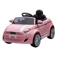 Auto elettrica globo 42121 spidko fiat 500 12v r c rosa