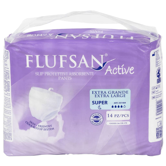 Flufsan Mutande per Incontinenza per Adulti 14 pz Taglia XL 4008047