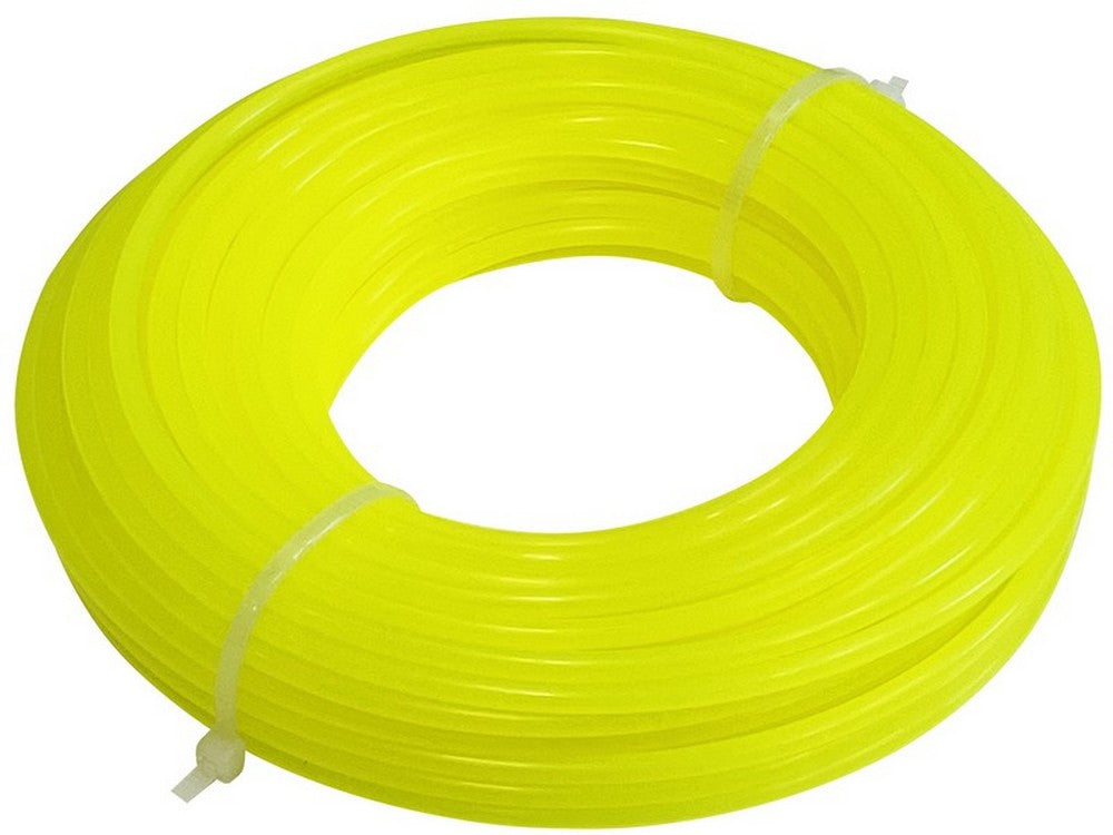 globex filo quadrato per decespugliatore (blister) col. giallo mm. 2,4x10 mt. vit52097