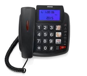 Telefono brondi bravo 90 lcd nero - 10273680