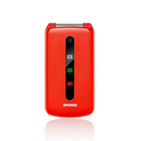 Brondi president 7,62 cm (3) 130 g rosso telefono cellulare basico - 10275072