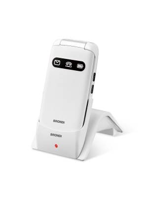 Brondi amico favoloso 7,11 cm (2.8) bianco telefono di livello base - BROAMICOFAVOLOSOW