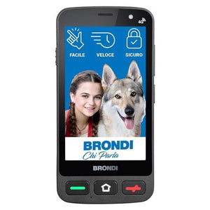 Smartphone brondi amico smartphone pocket nero - 8015908790504