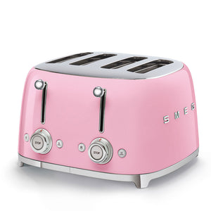 Smeg toaster 4x4 50�style pink tsf03pkeu (promoci�n -10%) - 8017709263393