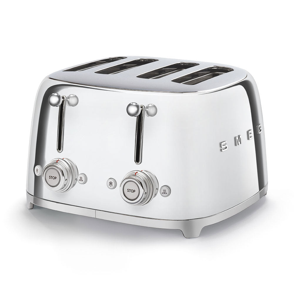 Smeg toaster 4x4 50�style chrome tsf03sseu - 8017709263416