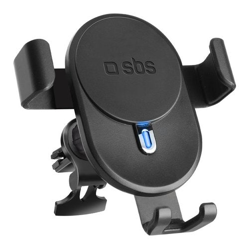 Supporto auto smartphone sbs tesupwir10clipstg wireless charge gravity